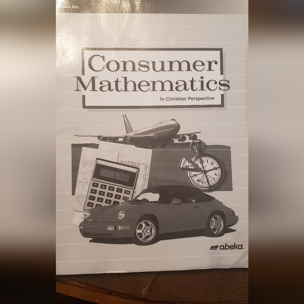 Consumer Mathematics Test/Quiz key